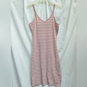 Body Glove - Pink & White Lounger Dress - (L)